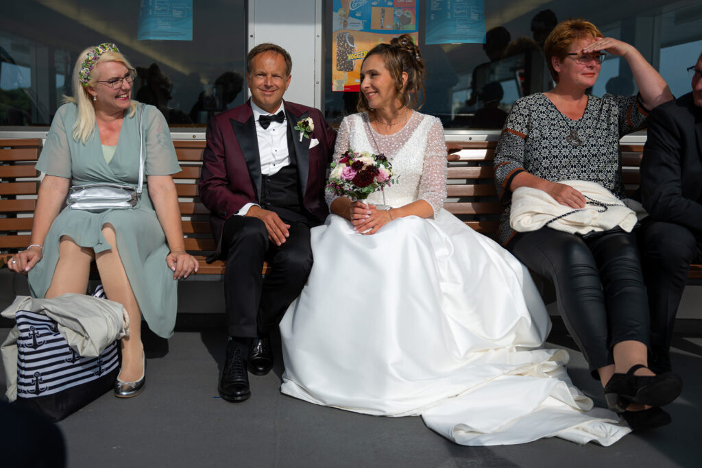 Fährfahrt nach Meersburg – Hochzeit am Bodensee