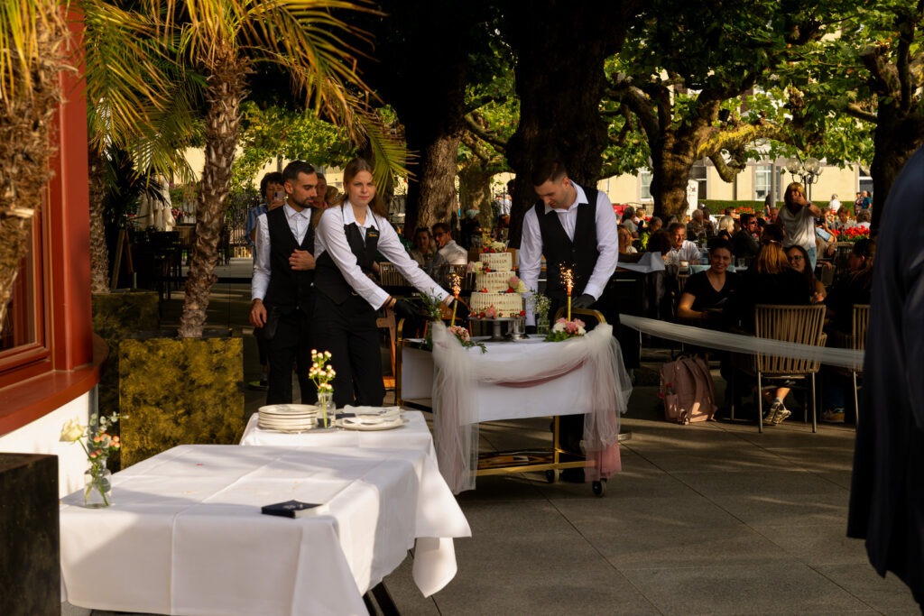 Hochzeitsfeier im Wilden Mann in Meersburg